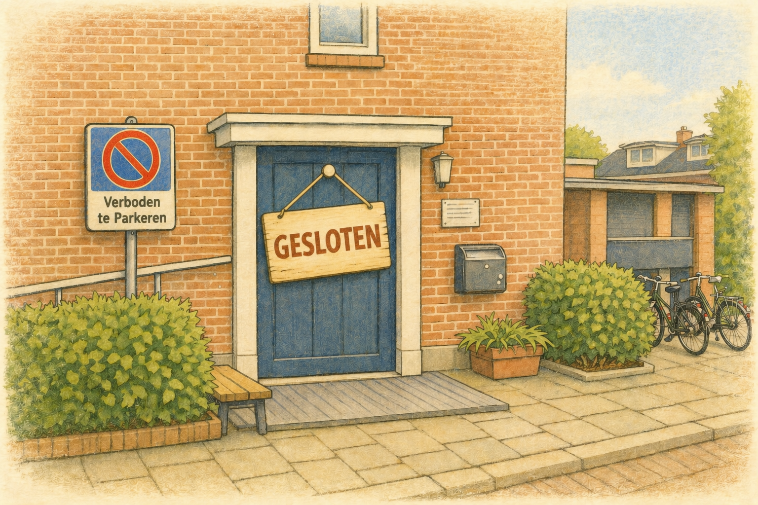 Gesloten tijdens feestdagen