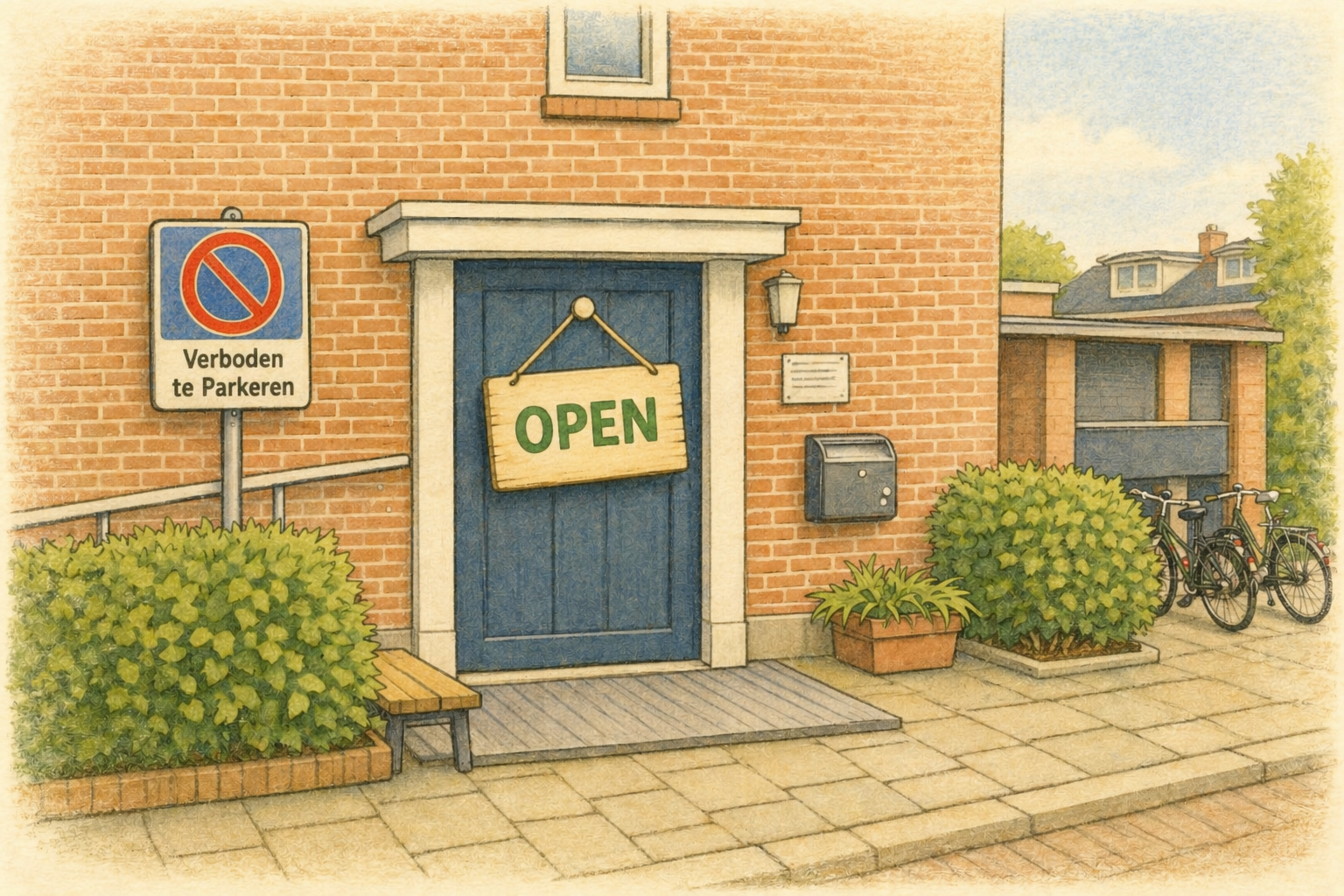 Open in de zomerperiode